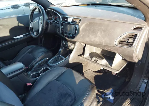 2011 Chrysler 200 S из США, поврежденный, VIN 1C3BC8EG0BN624704